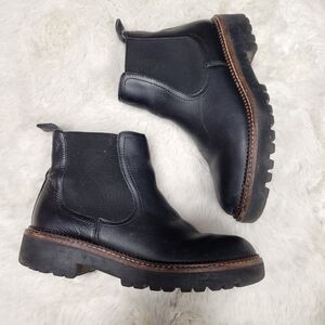 SIZE 6.5 - CASLON MILLER CHELSEA BOOT BLACK Waterproof Nordstrom Chunky …